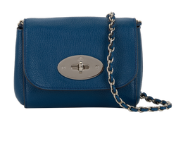 Mini Lily, Leather, Blue, 2U2, DB, 2*
